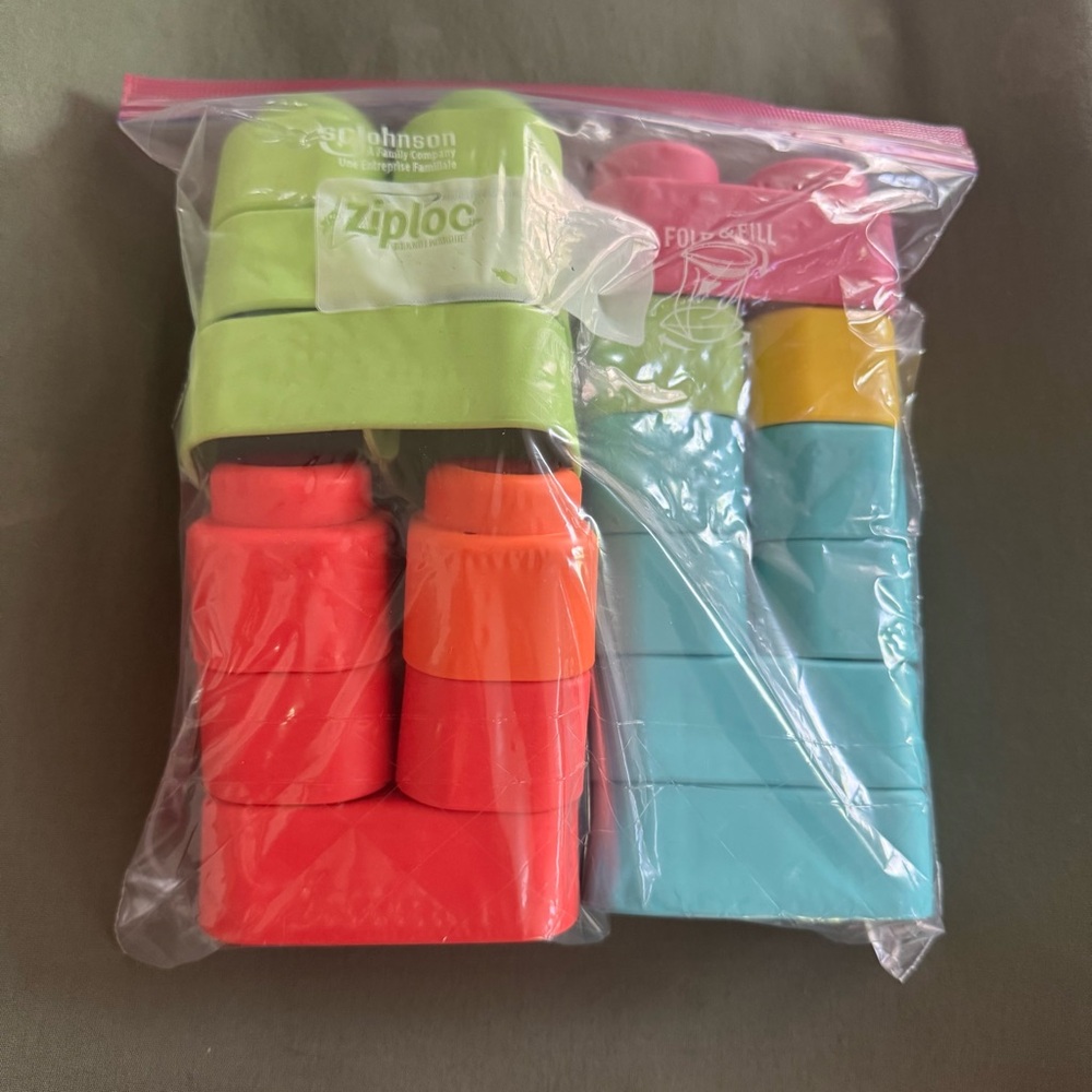 Silicone building blocks